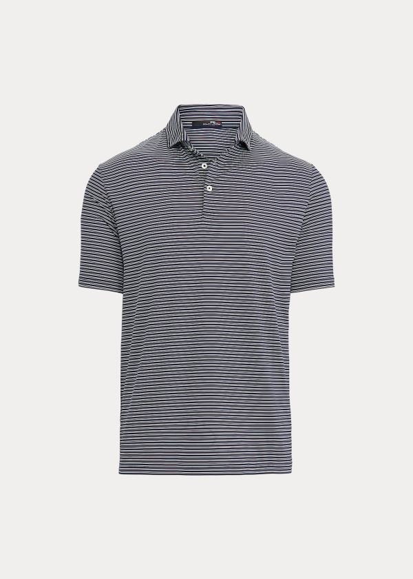 Polos Ralph Lauren Hombre Azul Marino / Blancos - Classic Fit Performance - GORAV7564